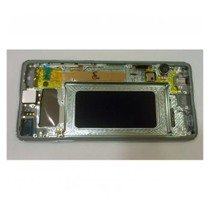 Samsung GH82-18849E Galaxy S10 plus S10+ SM-G975F pantalla lcd + táctil negro + marco Prism Green premium