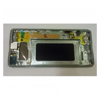 Samsung GH82-18849E Galaxy S10 plus S10+ SM-G975F pantalla lcd + táctil negro + marco Prism Green premium