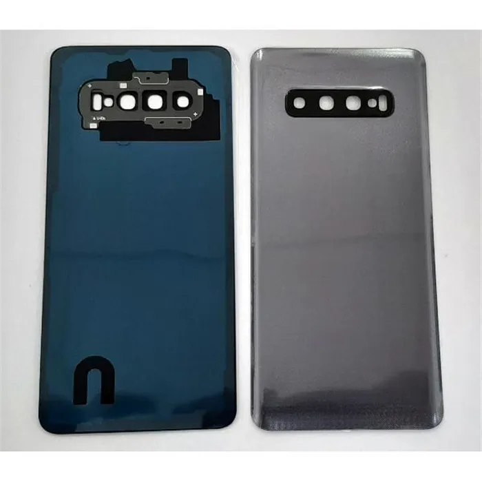 Tapa trasera o tapa bateria gris mas cubierta camara para Samsung Galaxy S10 Plus G975F SM-G975F
