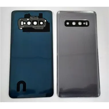 Tapa trasera o tapa bateria gris mas cubierta camara para Samsung Galaxy S10 Plus G975F SM-G975F