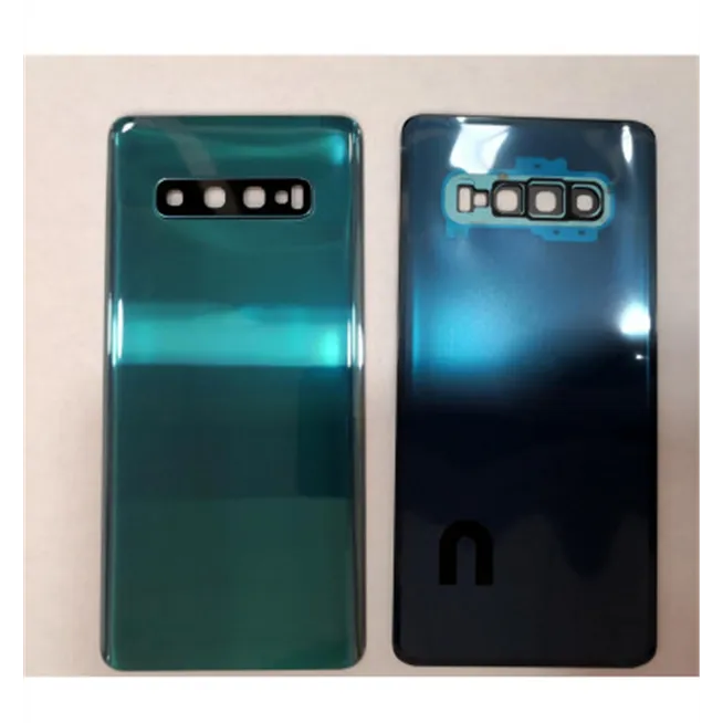 Tapa trasera o tapa bateria verde mas cubierta camara para Samsung Galaxy S10 Plus G975F SM-G975F