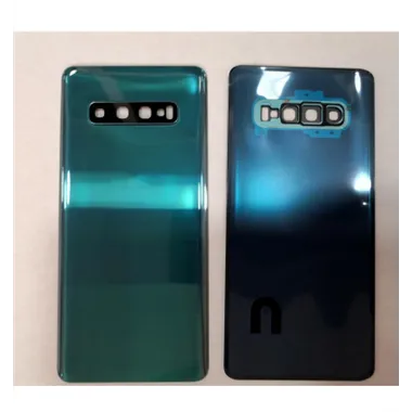 Tapa trasera o tapa bateria verde mas cubierta camara para Samsung Galaxy S10 Plus G975F SM-G975F