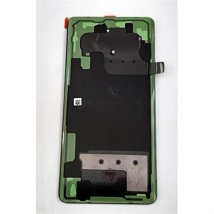Tapa trasera o tapa bateria prisma negro para Samsung Galaxy S10 plus S10+ SM-G975F GH82-18406A Service Pack