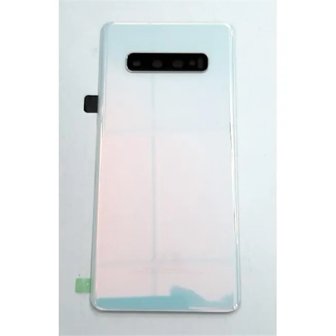 Tapa trasera o tapa bateria blanca para Samsung Galaxy S10 plus S10+ SM-G975F GH82-18406F Service Pack