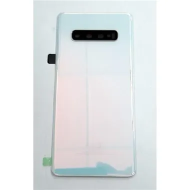 Tapa trasera o tapa bateria blanca para Samsung Galaxy S10 plus S10+ SM-G975F GH82-18406F Service Pack