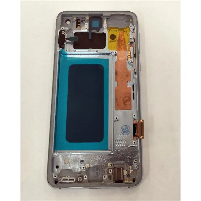 Pantalla lcd para Samsung Galaxy S10e G970F mas tactil negro mas marco azul Calidad Premium