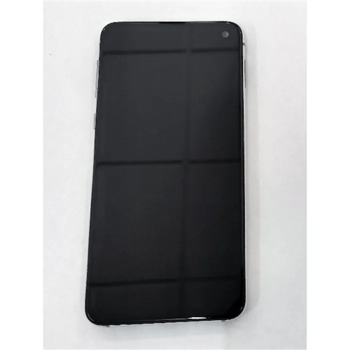 Pantalla lcd para Samsung Galaxy S10e G970F mas tactil negro mas marco plata Calidad Premium