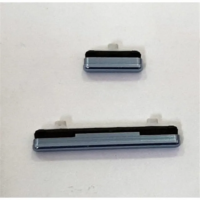 Set 2 botones azul para Samsung Galaxy S10e G970FD SM-G970FD calidad premium