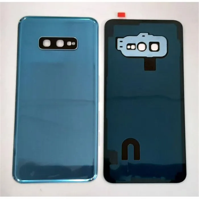 Tapa trasera o tapa bateria azul para Samsung Galaxy S10e G970F sm-g970fg mas cubierta camara