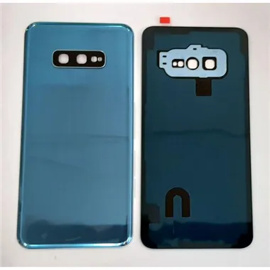 Tapa trasera o tapa bateria azul para Samsung Galaxy S10e G970F sm-g970fg mas cubierta camara