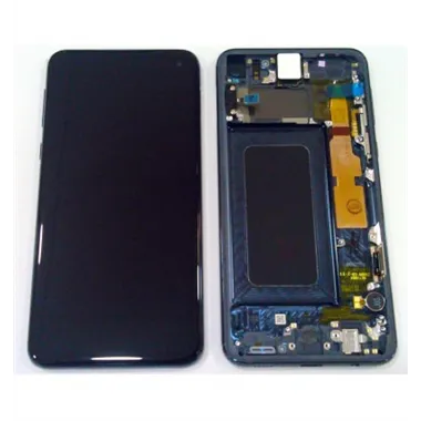 Samsung GH82-18852A Galaxy S10e SM-G970F pantalla lcd + táctil negro + marco negro Service Pack