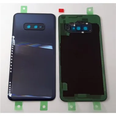 Tapa trasera o tapa bateria negra para Samsung Galaxy S10e G970F sm-g970fg mas cubierta camara