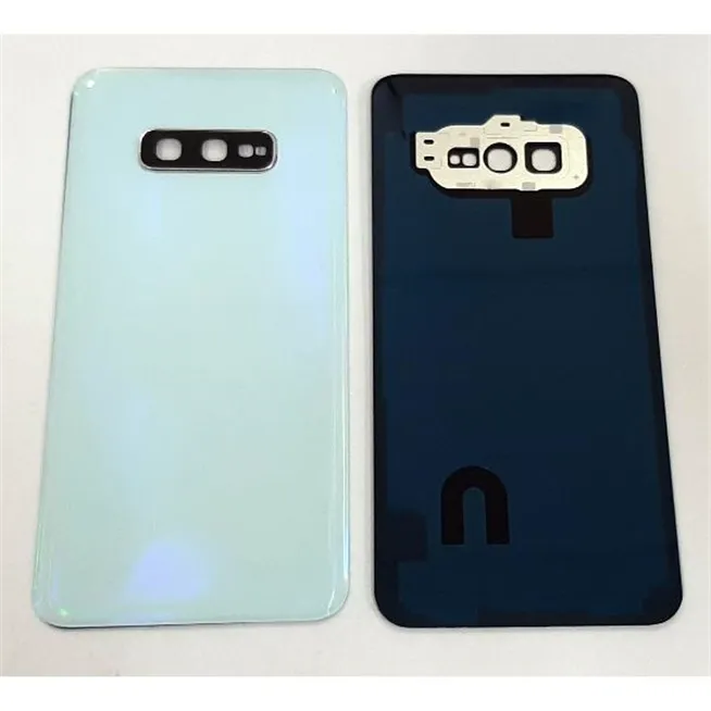Tapa trasera o tapa bateria blanca para Samsung Galaxy S10e G970F sm-g970fg mas cubierta camara