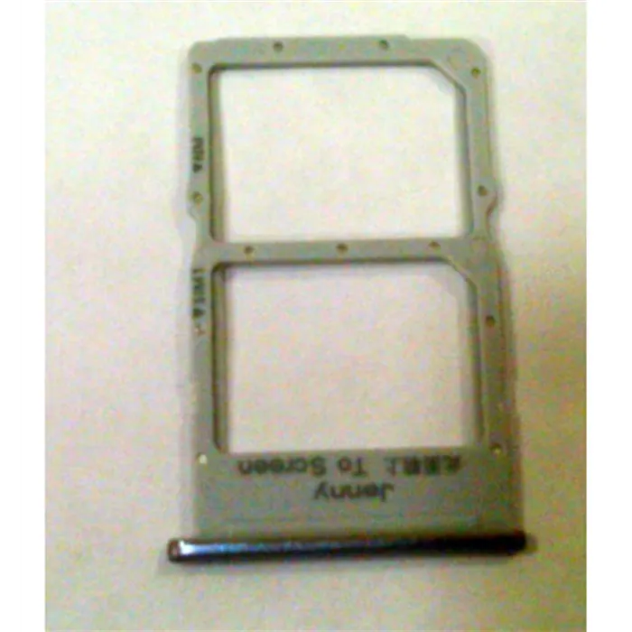 Soporte o bandeja SIM gris para Samsung Galaxy S10e G970F Calidad Premium