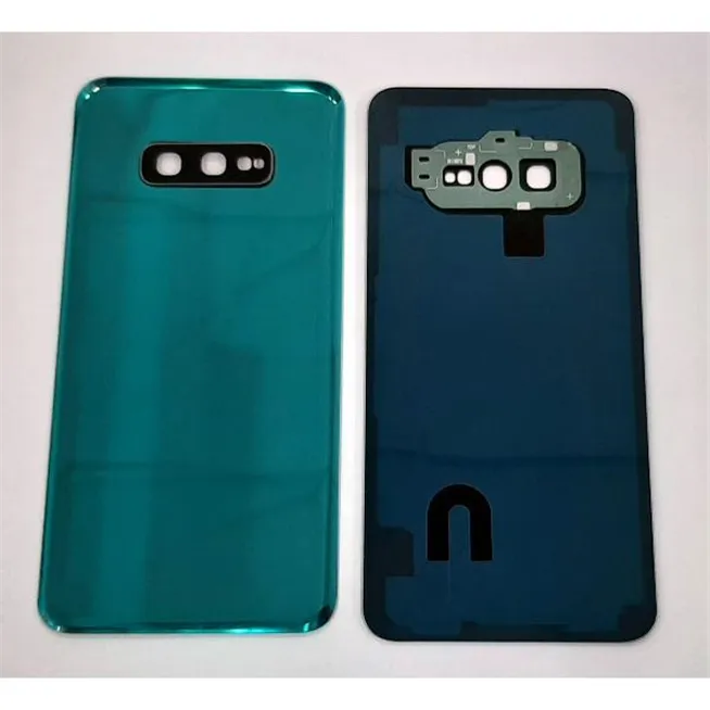 Tapa trasera o tapa bateria verde para Samsung Galaxy S10e G970F sm-g970fg mas cubierta camara