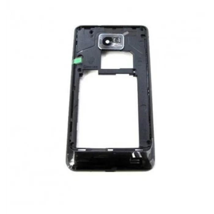 Samsung Galaxy S2 I9100 Carcasa trasera negra premium