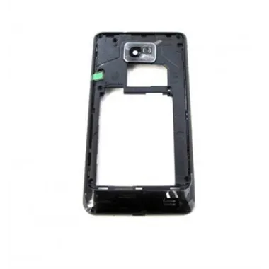 Samsung Galaxy S2 I9100 Carcasa trasera negra premium