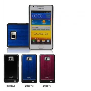 Samsung Galaxy S2 I9100 funda metal pulido negro