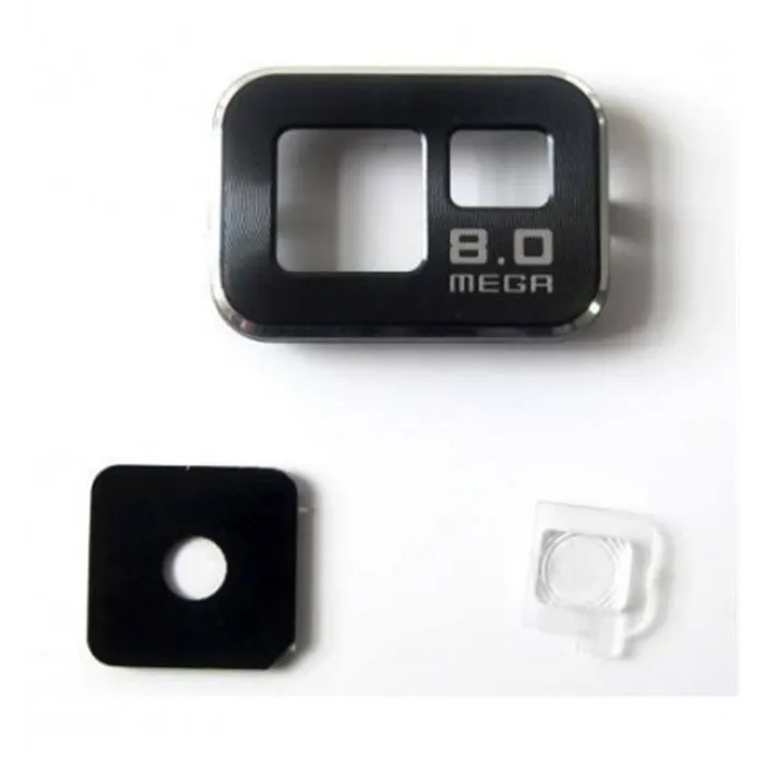 Samsung Galaxy S2 I9100 cubierta camara negro premium