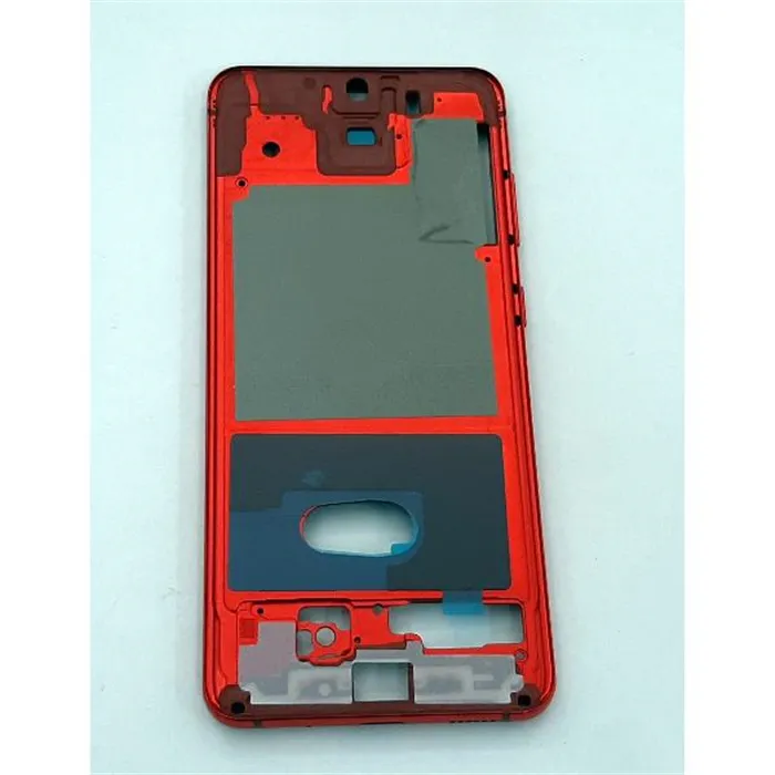 Carcasa central o marco rojo para Samsung Galaxy S20 S20 5G SM-G980F SMG980 G980F SM-G981F SMG981 G981F calidad pr