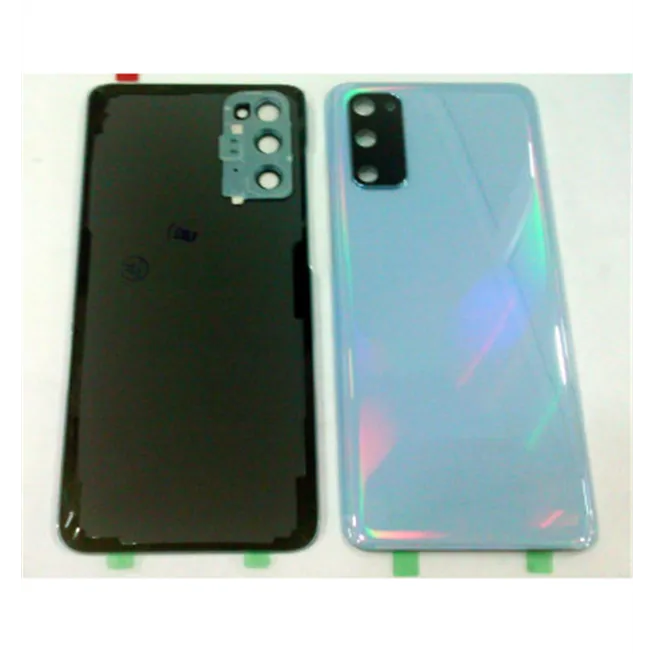 Tapa trasera o tapa bateria azul para Samsung Galaxy S20 SM-G980F mas cubierta camara