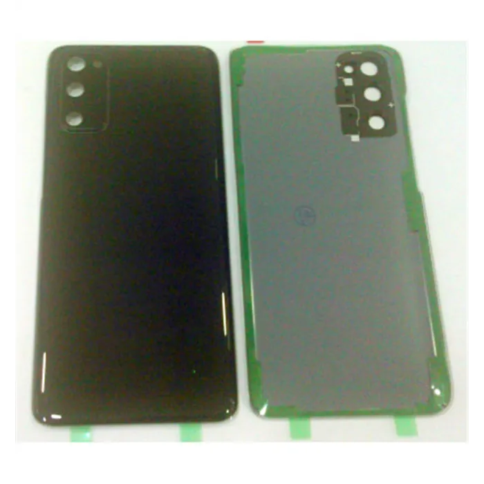 Tapa trasera o tapa bateria negra para Samsung Galaxy S20 SM-G980F mas cubierta camara