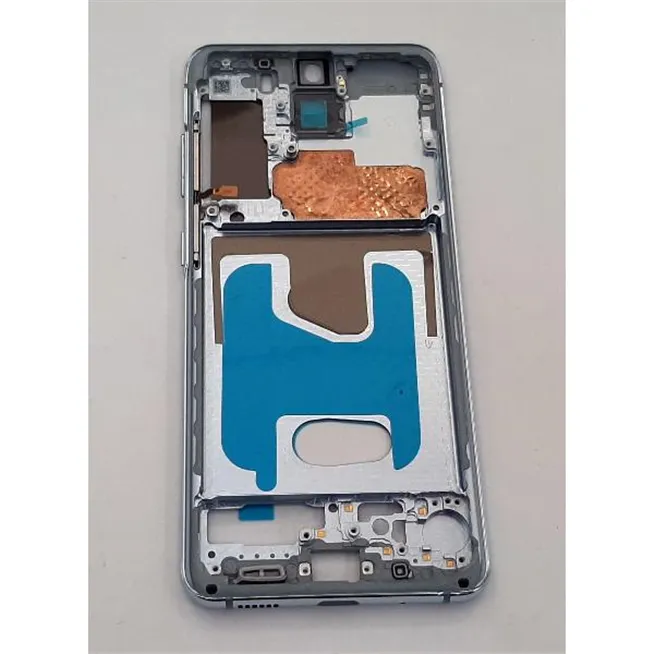 Carcasa central o marco azul para Samsung Galaxy S20 S20 5G SM-G980F SMG980 G980F SM-G981F SMG981 G981F calidad pre
