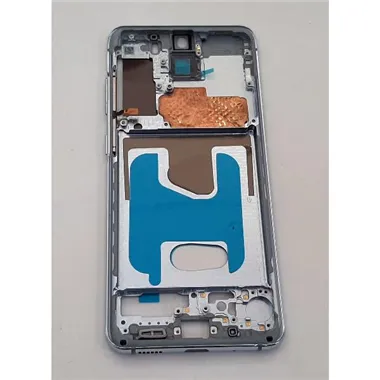 Carcasa central o marco azul para Samsung Galaxy S20 S20 5G SM-G980F SMG980 G980F SM-G981F SMG981 G981F calidad pre