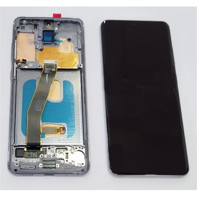 Pantalla lcd para Samsung Galaxy S20 G980F mas tactil negro con marco negro calidad premium