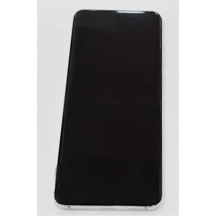 Pantalla lcd para Samsung Galaxy S20 G980F mas tactil negro con marco blanco calidad premium