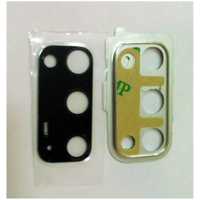 Cubierta camara plata para Samsung Galaxy S20 SM-G980F SM-G980 G980F G980G calidad premium