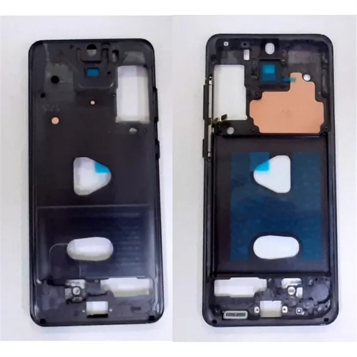 Carcasa central o marco negro para Samsung Galaxy S20 G980F SM-G980F SM-G980 calidad premium