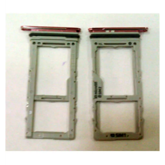 Soporte o bandeja dual sim rosa para Samsung Galaxy S20 G980F calidad premium