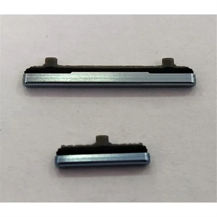 Set 2 botones azules para Samsung Galaxy S20 S20 5G SM-G980F SMG980 G980F SM-G981F SMG981 G981F calidad premium