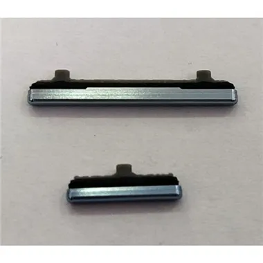 Set 2 botones azules para Samsung Galaxy S20 S20 5G SM-G980F SMG980 G980F SM-G981F SMG981 G981F calidad premium