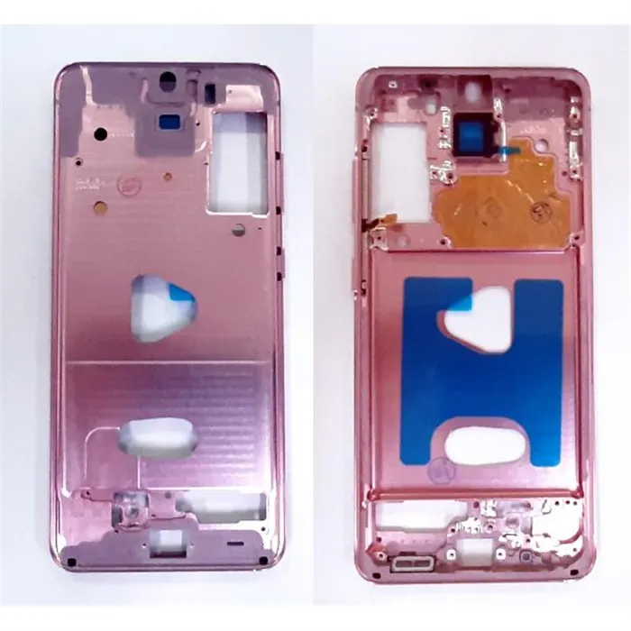 Carcasa central o marco rosa para Samsung Galaxy S20 G980F SM-G980F SM-G980 calidad premium