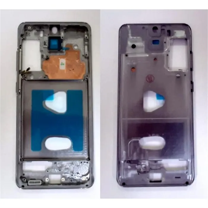 Carcasa central o marco gris para Samsung Galaxy S20 G980F SM-G980F SM-G980 calidad premium