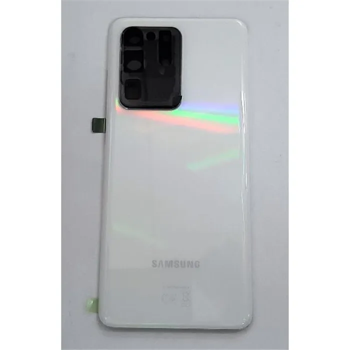 Tapa trasera o tapa bateria blanca para Samsung Galaxy S20 Ultra sm-g988 GH82-22217C Service Pack
