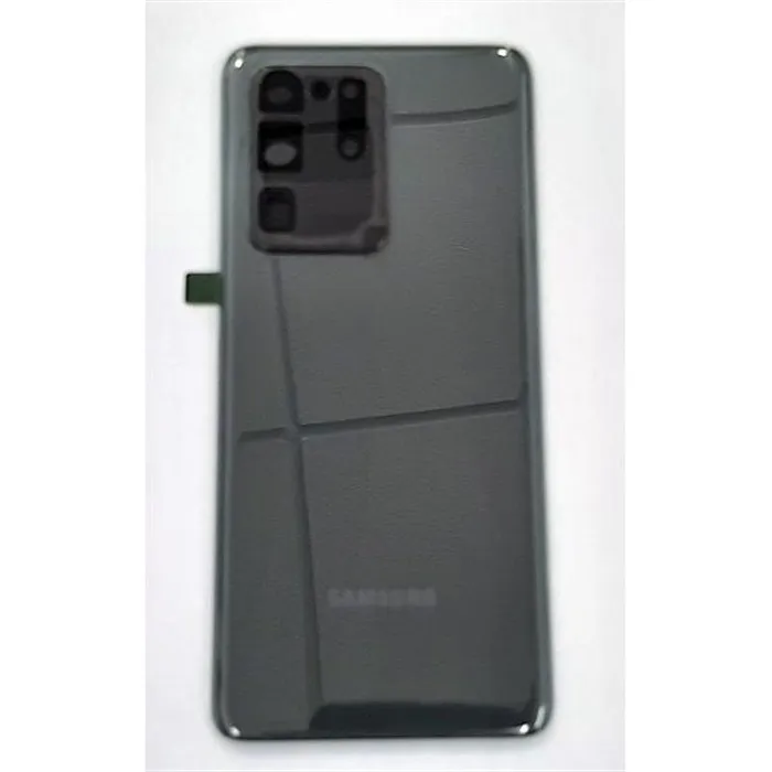 Tapa trasera o tapa bateria gris para Samsung Galaxy S20 Ultra sm-g988 GH82-22217B Service Pack