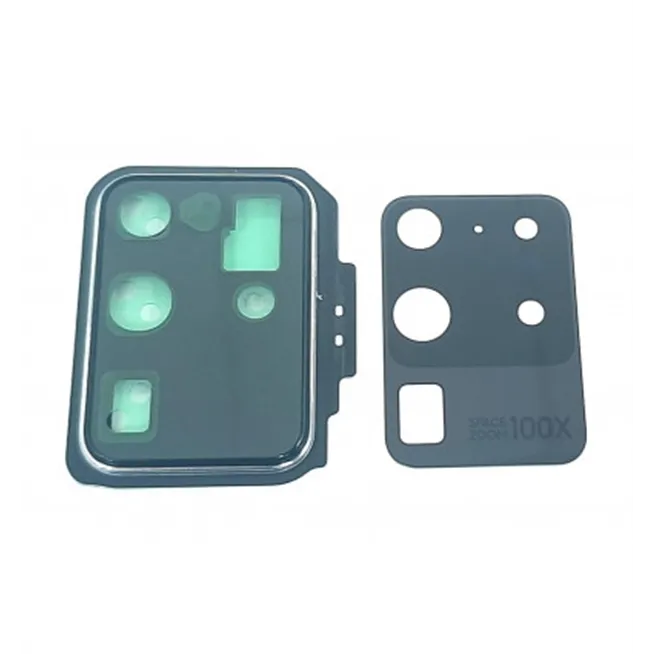 Cubierta camara plata para Samsung Galaxy S20 Ultra sm-g988 g988 calidad premium