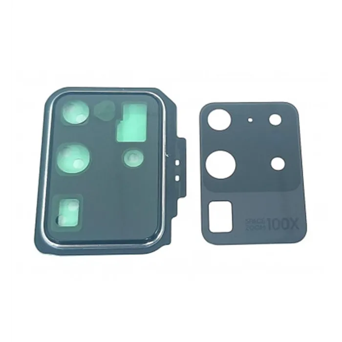 Cubierta camara plata para Samsung Galaxy S20 Ultra sm-g988 g988 calidad premium