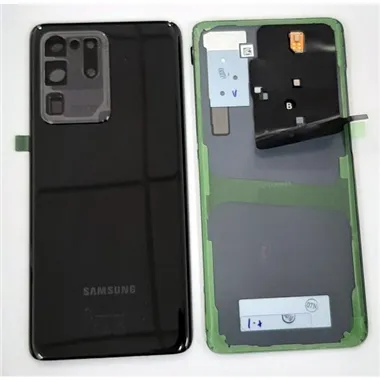 Tapa trasera o tapa bateria negra para Samsung Galaxy S20 Ultra sm-g988 GH82-22217A Service Pack