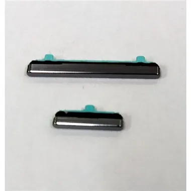 Set 2 botones gris para Samsung Galaxy S20 Ultra S20 Ultra 5G sm-g988 g988 calidad premium