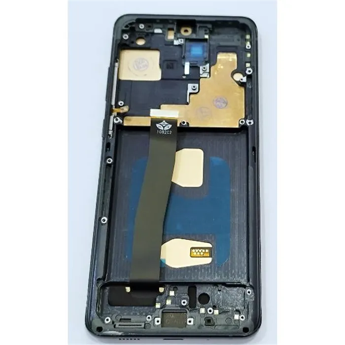 Pantalla lcd para Samsung Galaxy S20 Ultra S20 Ultra version 5G mas tactil negro con marco negro calidad TFT