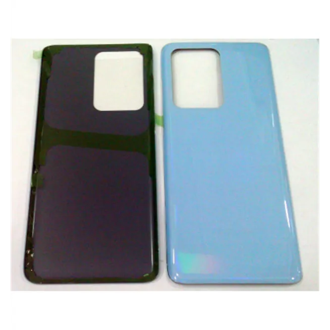 Tapa trasera o tapa bateria azul claro para Samsung galaxy s20 ultra calidad premium