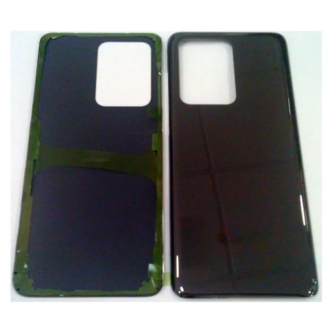 Tapa trasera o tapa bateria plata para Samsung galaxy s20 ultra calidad premium
