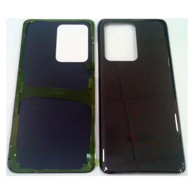 Tapa trasera o tapa bateria plata para Samsung galaxy s20 ultra calidad premium