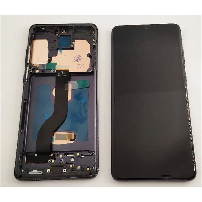 Pantalla oled para Samsung Galaxy S20 Plus S20+ G985 G986 5G mas tactil negro mas marco negro compatible
