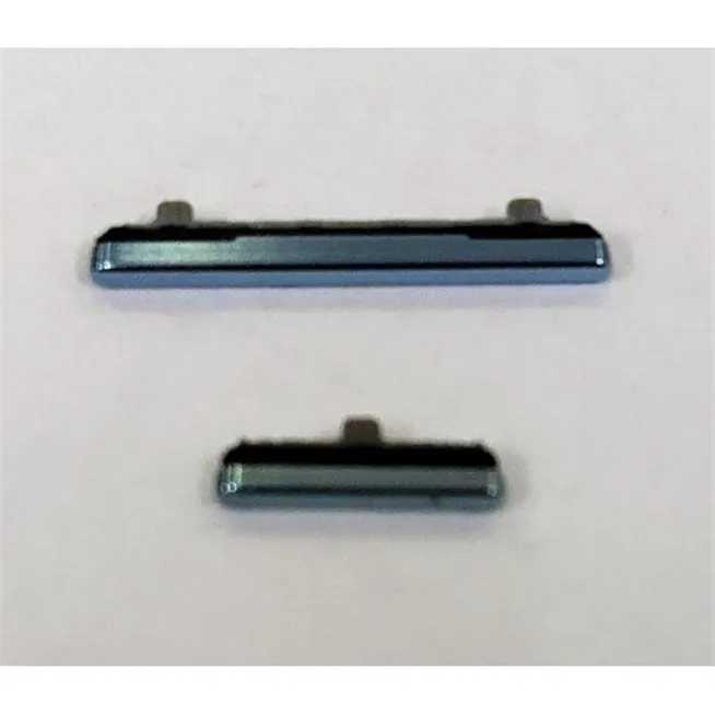 Set 2 botones azul para Samsung Galaxy S20+ S20 PLUS S20 Plus 5G SM-G986F SM-G986 G986F G986G calidad premium