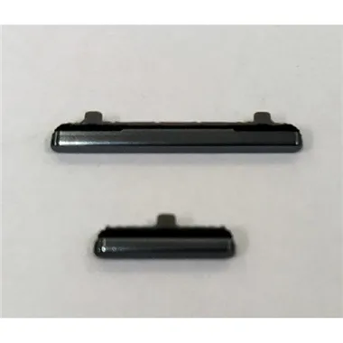 Set 2 botones negros para Samsung Galaxy S20+ S20 PLUS S20 Plus 5G SM-G986F SM-G986 G986F G986G calidad premium